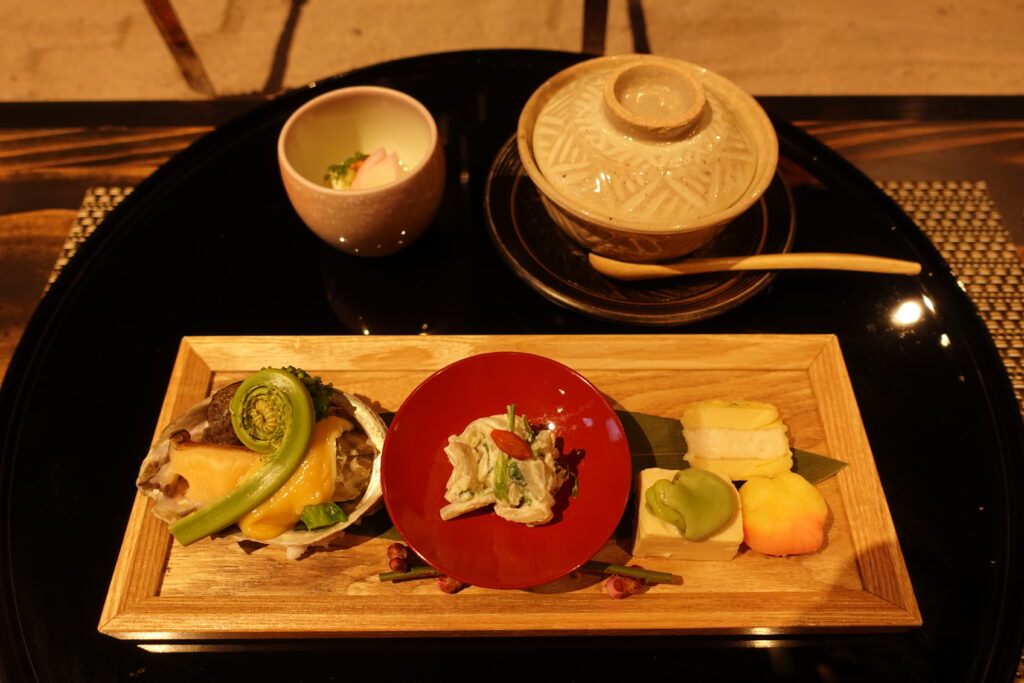 黒川温泉の月洸樹の夕食