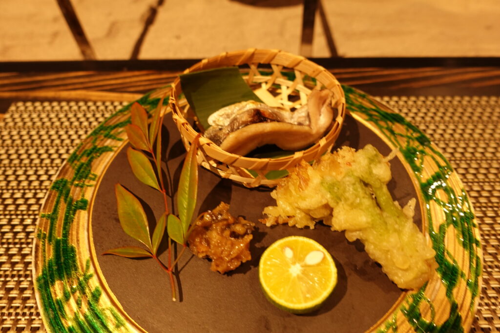 黒川温泉の月洸樹の夕食