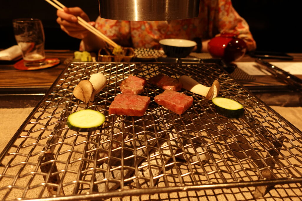 黒川温泉の月洸樹の夕食