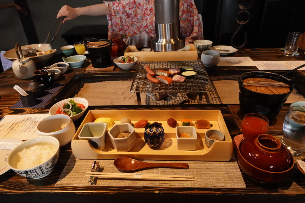 黒川温泉の月洸樹の朝食