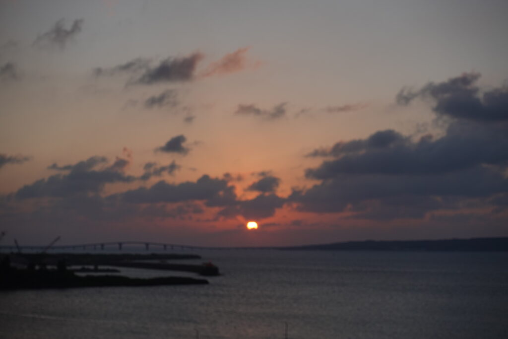 宮古島 HOTEL LOCUS 夕日